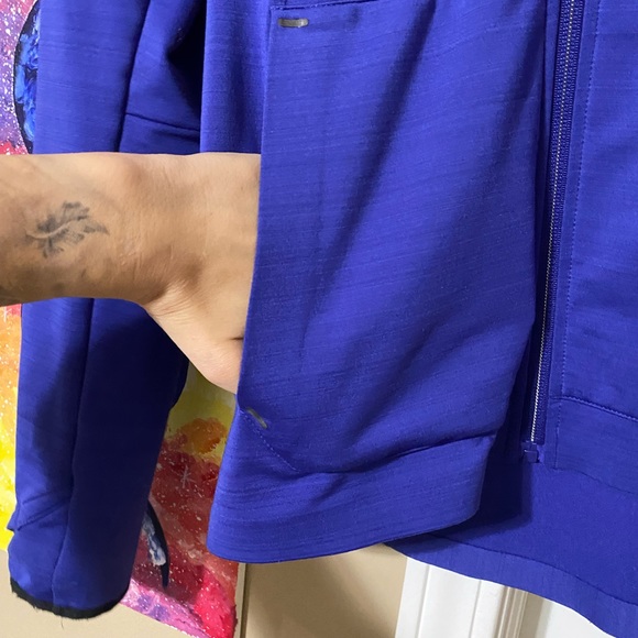 Blue Team Beachbody Hooded Full Zip Jacket - Picture 4 of 7